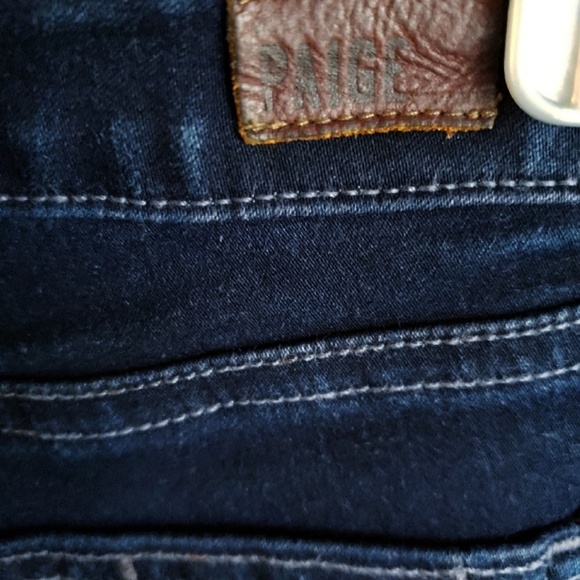1 Paige dark denim jean, verdugo ankle, size 29 - Picture 6 of 6